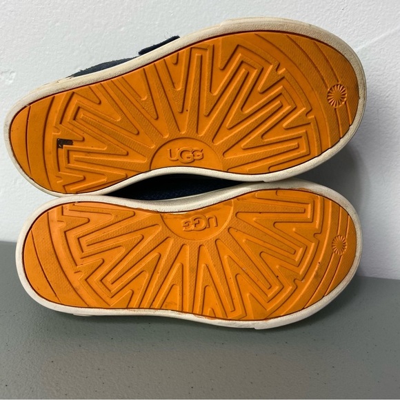 UGG Toddler Rennon Low Blue Unisex Kids Sneakers Hook Loop Closure Size 10 - Picture 11 of 14